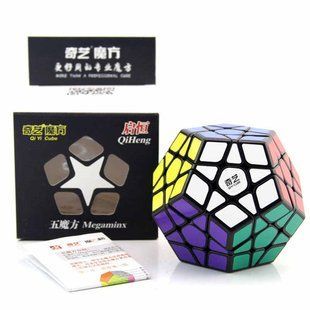 QiYi QiHeng S Megaminx black | QiYi Мегаминкс QYQHW01 фото